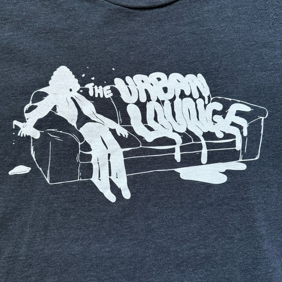 “The Urban Lounge” venue t-shirt, grey crewneck, short sleeve, soft material - Picture 3 of 5